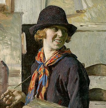 Self-Portrait, 1921, Dame Laura Knight (1877-1970) Private Collection